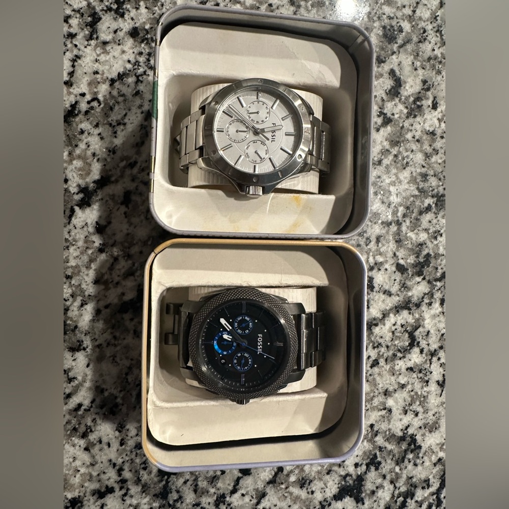 2 Fossil Watches
